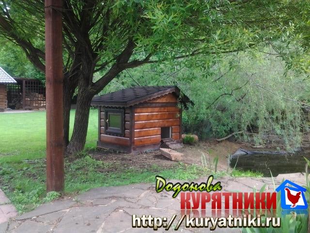 Утятник для уток, коричневый, производства Додонова